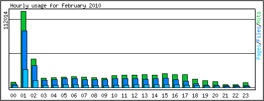 Hourly usage