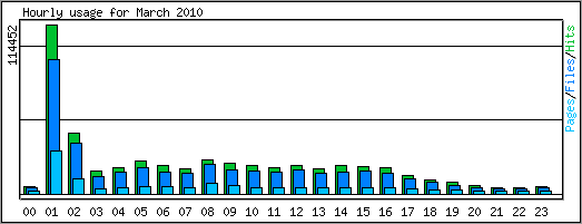 Hourly usage