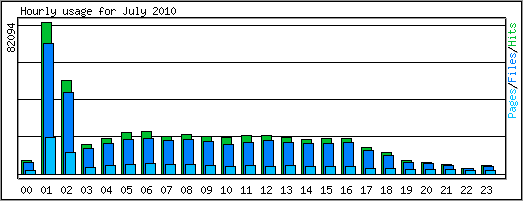 Hourly usage