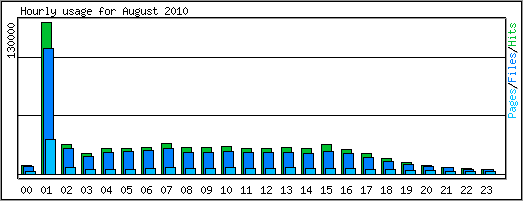 Hourly usage