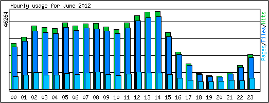 Hourly usage