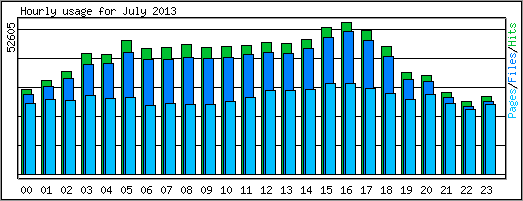 Hourly usage