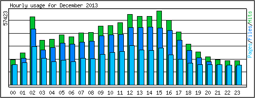 Hourly usage