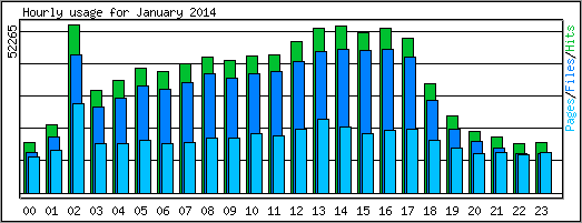 Hourly usage