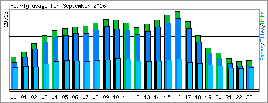 Hourly usage