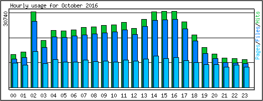 Hourly usage