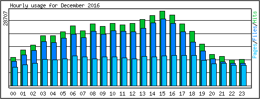 Hourly usage