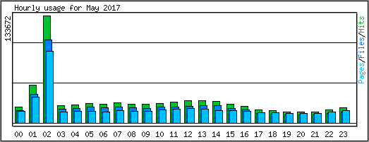 Hourly usage