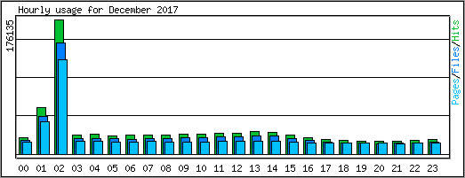 Hourly usage