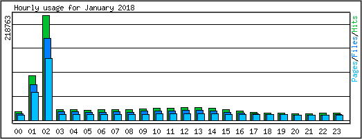 Hourly usage