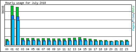 Hourly usage