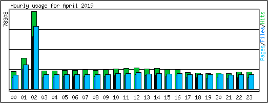 Hourly usage