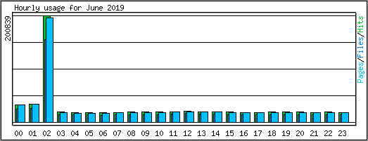 Hourly usage