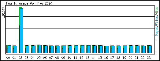 Hourly usage